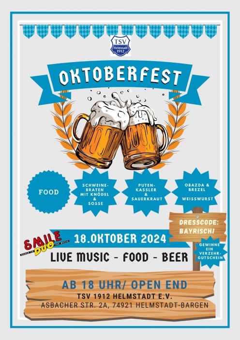 Oktoberfest im Clubhaus